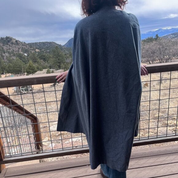 Vintage WW2 Nurses Blue Gray Wool Cape / Standard-ized Apparel Co Military 1940s - Picture 3 of 7